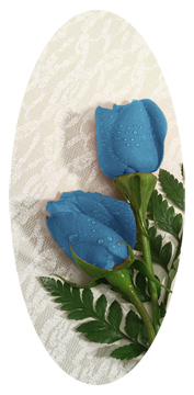 2 Roses Blue